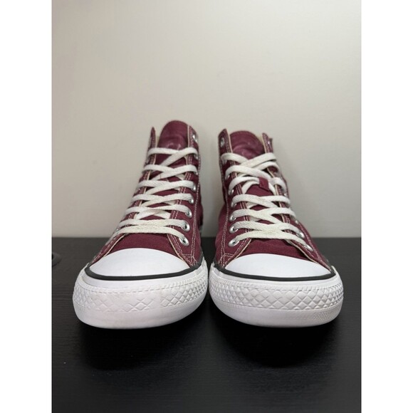 Converse CTAS Hi Top Sneakers Maroon Mens 8 / Wo 10 | M9613 Skater ShoesY2K - Picture 5 of 16